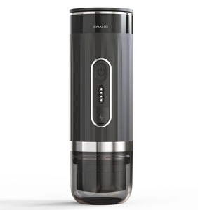 Cafetera Automática Pequeña, Cafetera de Cápsulas con Calentamiento Automático, Molino de Café Eléctrico Portátil Inalámbrico para <span class=keywords><strong>Camping</strong></span> - Product Image 1