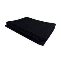 Serviette de bain et de sauna en coton gaufré 100% coton, insert de couverture de sauna