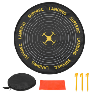 Plateforme d'atterrissage en PVC bicolore de haute qualité de 75 cm pour drones professionnels, design pliable et imperméable, accessoires pour drones RC - Product Image 2
