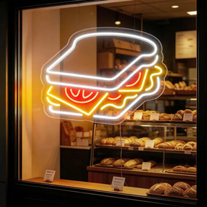 Letrero de Neón Personalizado con Logotipo, Letrero LED con Nombre Personalizado Iluminado para Salón de Belleza, Peluquería, Cafetería, Spa - Product Image 1