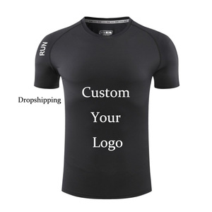 Camisetas 2026 de Alta Calidad, 100% Algodón, Tallas Grandes para Hombre, Camisetas Personalizadas al por Mayor con Impresión de Logotipo - Product Image 1