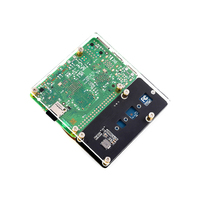 Carte adaptatrice PCIe vers M.2 (C) pour Raspberry Pi 5, prend en charge le protocole NVMe M.2 SSD, lecture/écriture haute vitesse