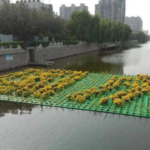 X51 בריכה נקי hdpe פלסטיק צף צמחים בריכה ימית עציצים לים בריכה צף בריכות לים מלאכותי - Product Image 6