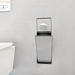 Ẩn lõm mô Hộp nhà vệ sinh bàn chải thích hợp thép không gỉ 304 lưu trữ từ trên xuống mở Inlay với gạch ẩn khăn chủ - Product Image 5