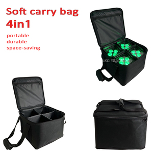 Éclairage intelligent Both Lighting Smart DJ S4, 4 pièces avec sacs, LED blanche, éclairage d'ambiance, batterie sans fil, DMX, 4x18w RGBWA UV, application, télécommande IR, mariage, fête, événement - Product Image 5