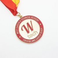 Médailles commémoratives personnalisées en alliage de zinc, motif créatif pour récompenses de marathon et de course à mi-terrain