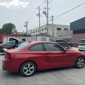 <span class=keywords><strong>Becquet</strong></span> de coffre arrière noir en plastique Fiber de carbone, accessoire pour malle de voiture, BMW série 2 F22 F87 220i 228i M235i M2 coupé 2014 — 2021, nouveauté <span class=keywords><strong>1</strong></span> pièce - Product Image 5