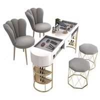 Chuque Ensembles de mobilier de gros pour salons de manucure, Tables de manucure, Postes de manucure