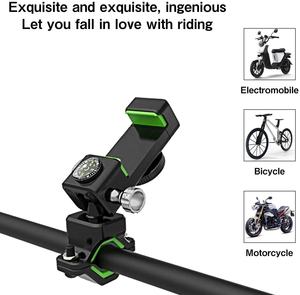 <span class=keywords><strong>Support</strong></span> de guidon de <span class=keywords><strong>moto</strong></span> multifonctionnel à 360 degrés étanche <span class=keywords><strong>GPS</strong></span> lumière LED boussole vélo <span class=keywords><strong>support</strong></span> de téléphone portable en plein air - Product Image 3