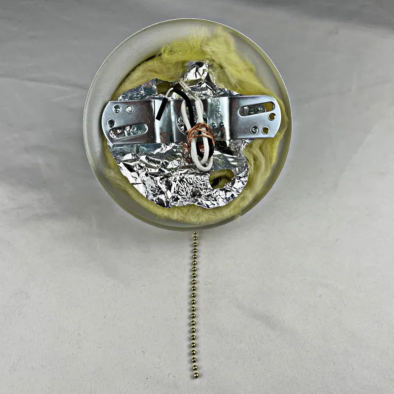 3-1 / 4-Inch Shade Glass Holder Kit mit On / Off Switch Pull Chain baldachin kit Lighting zubehör