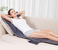 Matelas de massage électrique pliable Shiatsu vibrant et chauffant pour le cou, la taille, la tête et les épaules – Vente en gros usine