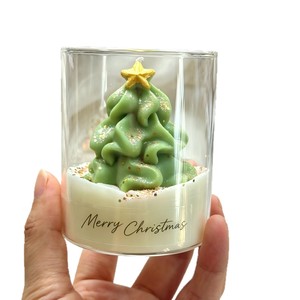 Vela Aromática Artesanal con Aroma a Galleta de Crema, Decoración Navideña para el Hogar, Regalo Festivo - Product Image 5