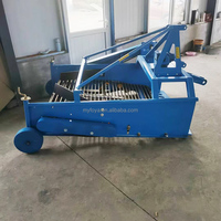 Récolteuse multifonctionnelle à une rangée pour mini-tracteur, pour carottes, oignons, ail et pommes de terre - Prix