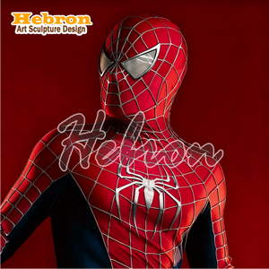 Costume da Spider-Man <span class=keywords><strong>di</strong></span> Alta Gamma Personalizzato, Set Unisex per Adulti in Spandex, Collezione Personale, Costume da Personaggio Cinematografico - Product Image 4