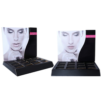 Présentoir de Comptoir en Carton pour Produits de Maquillage Ray Custom : Cils, Rouge à Lèvres et Cosmétiques – Idéal pour l'Exposition