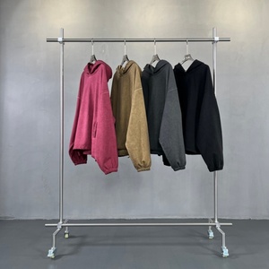 เสื้อฮู้ดดี้ผู้ชายคุณภาพสูง เสื้อสเวตเชิ้ตแบบสวม Unisex สตรีทแวร์ ขายส่ง เสื้อฮู้ดดี้แบบสั่งทำปักโลโก้ เสื้อฮู้ดดี้ผู้ชายแบบเรียบ - Product Image 1
