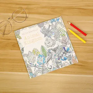 Libro da colorare per bambini di natale ecologico personalizzato libro Ielts libro da colorare dipinto a mano per bambini a colori