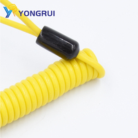 Yongrui Cordon de sécurité en spirale transparent de 2 mètres en acier inoxydable 304 pour outils, conforme à la norme AiSi, pour une utilisation sécurisée