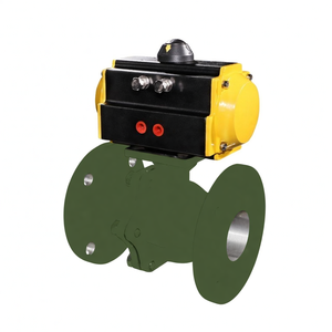 Válvula Neumática de Bola de Dos Vías COVNA con Posicionador Modulante de 4-20 mA, Sellado ANSI, Acero Inoxidable, Envío Rápido - Product Image 3