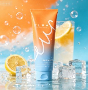 Shampoo ELRA 250ML, soin des racines, shampooing pour la revitalisation des cheveux, anti-chute, thérapie du cuir chevelu, vitamine C, équilibrage du sébum pour les cheveux des femmes - Product Image 1