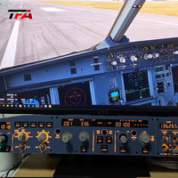 Panneau de commande EFIS droit Airbus A320, périphériques de jeu de simulation de vol, accessoires de simulateur de cockpit QFCU FCU pour pilote automatique
