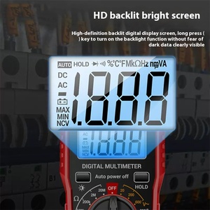 Onlyoa sz06 2000 đếm thông minh kỹ thuật số vạn năng AC/DC điện áp Meter DC hiện tại Ohm Tester điện công cụ thiết bị đo lường - Product Image 6