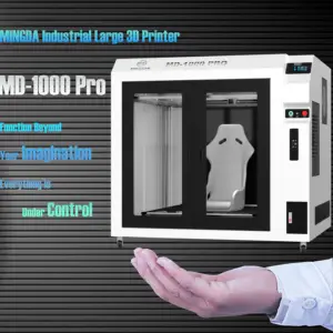 Mingda impressora industrial 3d pa12 pp 2020, impressora industrial de nylon 1000x1000x1000mm PETG-ESD