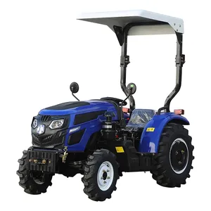 Lingke High Quality New Agricultural Tractor Four Wheel 4WD New Chinese Farm 40HP 50HP 60HP Beautiful Tractors for Sale