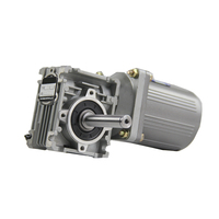 Moteur AC à engrenages monophasé 220V 0,37kw avec réducteur à vis sans fin