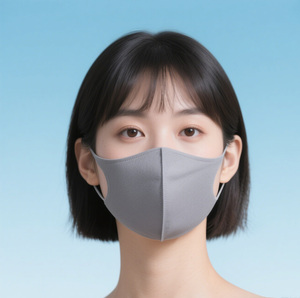 Masker <span class=keywords><strong>Respirator</strong></span> Earloop ikan 3d dewasa sekali pakai modis 3 lapis tanpa anyaman target untuk kenyamanan & cakupan Optimal - Product Image 1