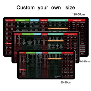 Teclas de acceso directo personalizadas Alfombrilla de ratón Oficina de ordenador <span class=keywords><strong>PPT</strong></span> <span class=keywords><strong>Excel</strong></span> <span class=keywords><strong>Word</strong></span> Command Prompt Atajos Alfombrilla de escritorio Teclas de acceso directo Alfombrilla de escritorio - Product Image 3