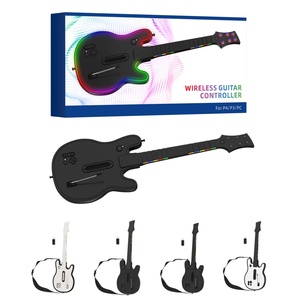 Không dây đa-nền tảng Guitar điều khiển cho <span class=keywords><strong>PS4</strong></span>/PS3/PC trò chơi phụ kiện RGB đèn hoàn hảo cho gia đình bên trò chơi kinh nghiệm - Product Image 1