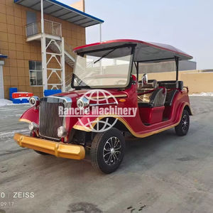 Autos Clásicos Eléctricos de 8-14 Plazas con Estilo Vintage y Comodidad Moderna para Venta, para Paseos Turísticos y Viajes en Grupo - Product Image 1