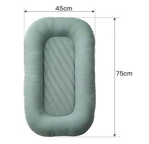 Custom Solid Color Baby <b>Nest</b> Lounger Removable Washable Newborn Co Sleeper Bed Infant <b>Sleep</b> <b>Nest</b> - Product Image 5