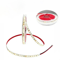 Bande LED DC24V 2835 SMD LED 120LEDs Cuivre Auto-adhésive Haute luminosité 10mm pour éclairage intérieur de cuisine et d'armoires