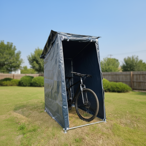 Abri de rangement portable <span class=keywords><strong>pour</strong></span> vélo miniature, auvent robuste, <span class=keywords><strong>garage</strong></span> <span class=keywords><strong>pour</strong></span> outils, vélos - Product Image 1