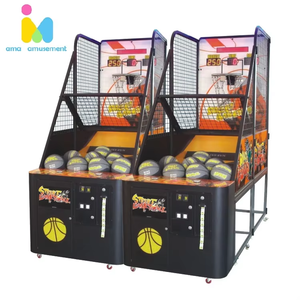 Yüksek kaliteli basketbol atari makinesi yüksek puan meydan sikke işletilen Arcade oyunları sokak basketbol ateş etme oyunu makinesi - Product Image 1