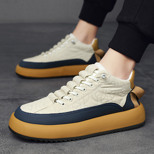 รองเท้าผ้าใบลำลองสำหรับผู้ชายสไตล์เดินทนทานระบายอากาศได้ดีสไตล์ใหม่ zapatillas deportivas OEM/ODM - Product Image 5