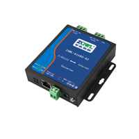 Servidor de Dispositivos Seriales Ethernet RS232 de 2 Puertos, Gateway Industrial Modbus TCP, Transmisión de Datos Transparente, Configuración Basada en Web
