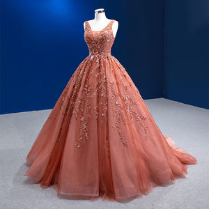 ชุดเดรสคอวีเว้าหลังของผู้หญิงชุดเดรสลูกไม้ปักลายปาร์ตี้ตอนเย็นของ222195 Jancember - Product Image 3