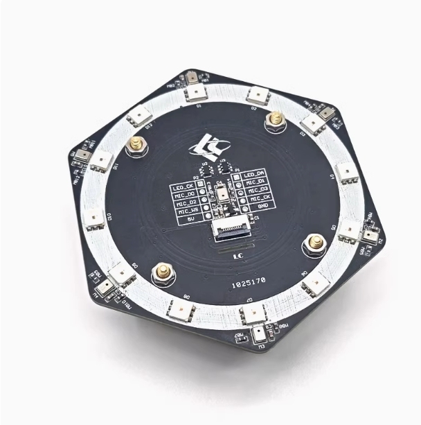 Microphone Speech Recognition Array 6+1 Microphones I2S Interface Sound Source Localization-K210 Electronic Modules Kits
