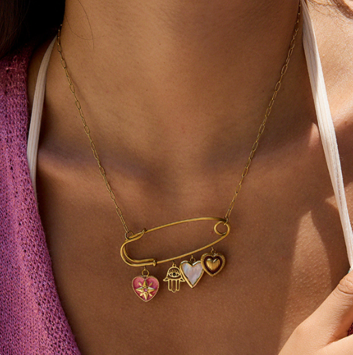 Dainty New 18K Gold Plated Stainless