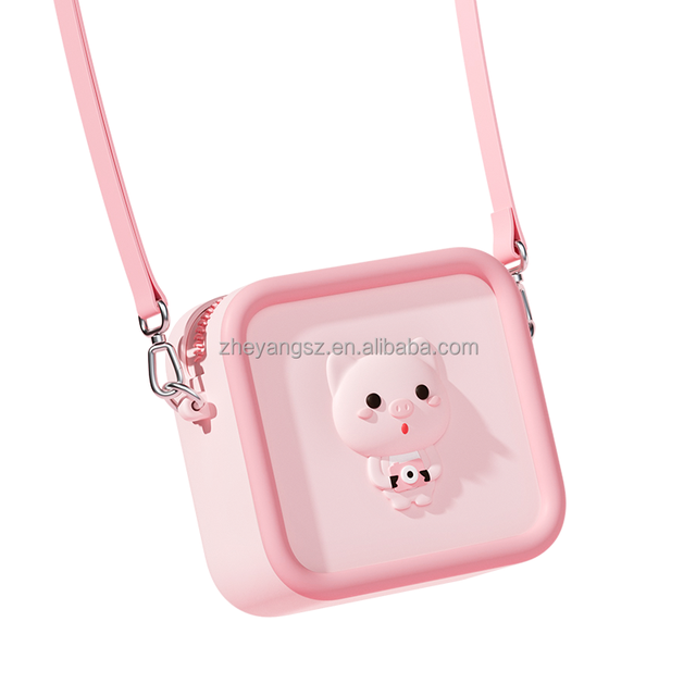 Factory Cat Cute Mini Waterproof Silicone Durable Dustproof Bags for Kids Camera case