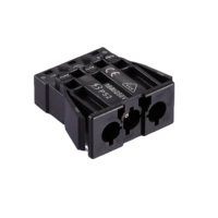 BELEKS PS2A-W3MO/0(A) Connecteur de bornier à vis mâle 3 broches 250V en matériau écologique PA66, Guangdong pour l'export direct