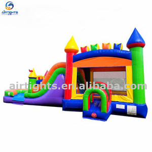 <span class=keywords><strong>Mega</strong></span> casa inflable de rebote, Combo inflable multicolor, tobogán de salto, venta de fábrica hermética - Product Image 2