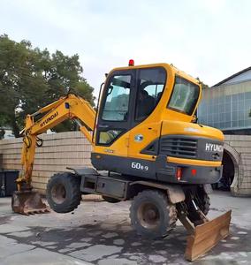 รถขุดล้อยางมือสอง Hyundai 60W-9 ขนาด 6 ตัน สภาพดี - Product Image 2