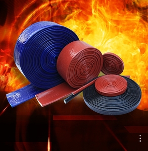 สายไฟเบอร์กลาสเคลือบซิลิโคนขนาดเส้นผ่าศูนย์กลางแตกต่างกันสายทนความร้อน200C สูง - Product Image 1