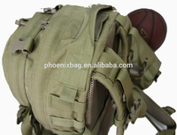 Sac à dos tactique de survie en nylon imperméable de style national pour l'extérieur, avec cadre externe, 36-56L, vente en gros