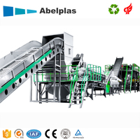 Granulateur à deux étages pour plastique, machine de recyclage
