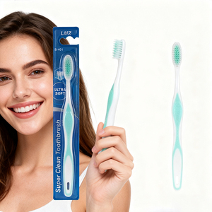 <span class=keywords><strong>Cepillo</strong></span> de Dientes Personalizado al por Mayor, Premium, Envuelto Individualmente, con Cerdas Ultra Suaves de Plástico para Adultos - Product Image 2